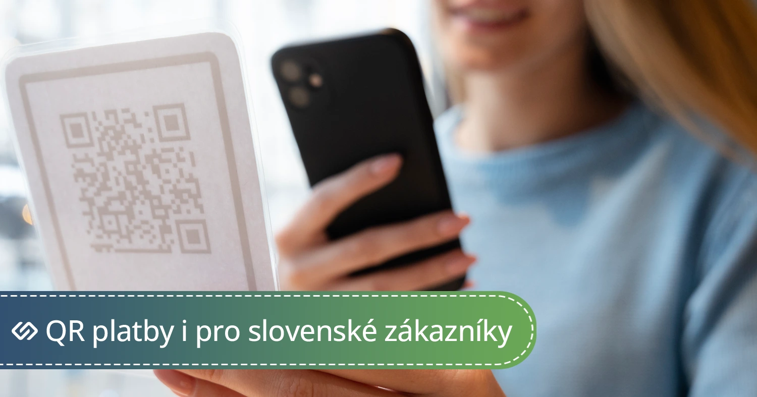 QR platby i pro slovenské zákazníky