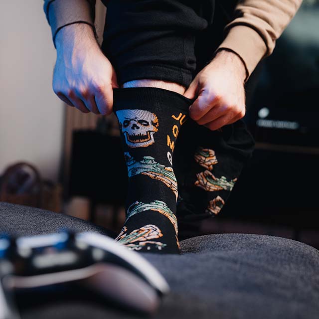 Socken - Gaming - Skeleton