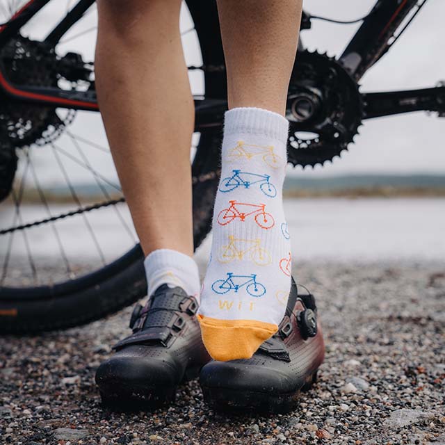 Socken - Fahrrad - niedrig