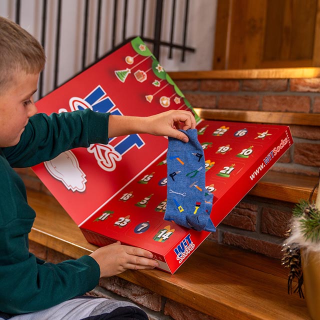 Kalender - 24 Paar Socken - Kinder - Mädchen