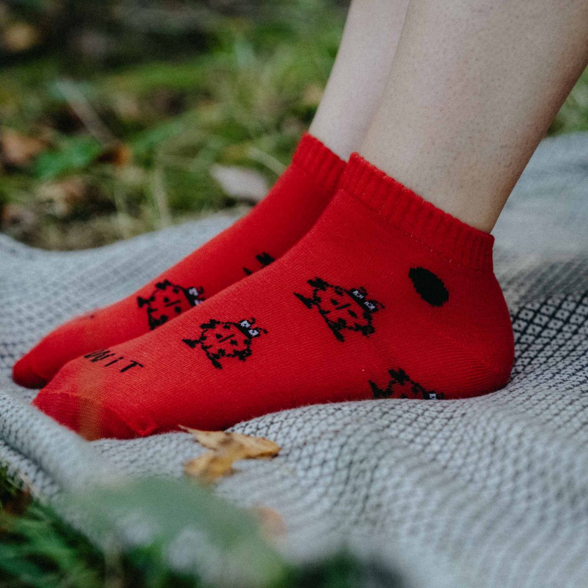 Geschenkset - Socken - Marienkäfer 