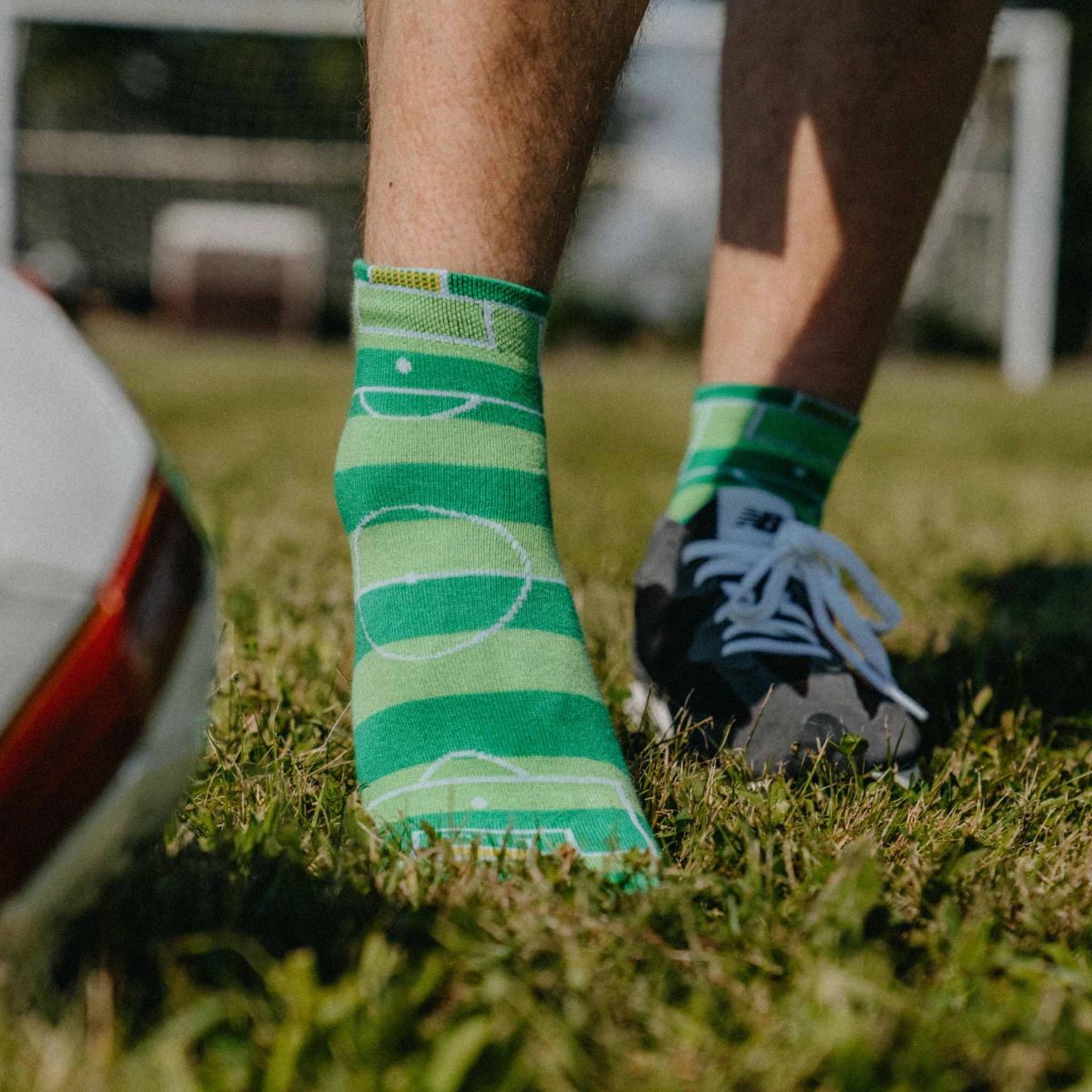 Geschenkset - Socken - Fußball - niedrig