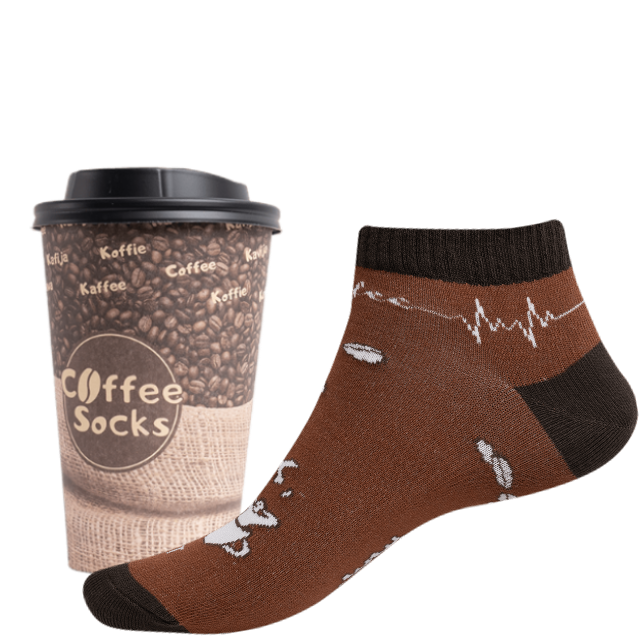 Socken - Kaffee set 12 - niedrig