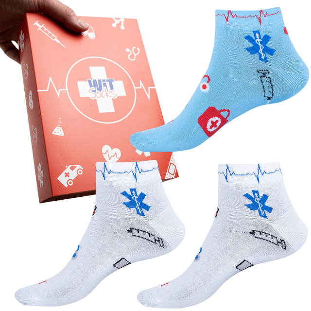 Geschenkset - Socken - Gesundheitswesen - niedrig 