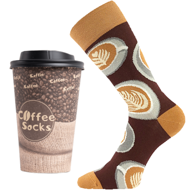 Socken - Kaffee set 3