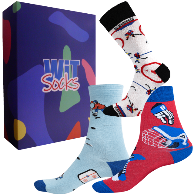 Geschenkset - Socken - Eishockey 2