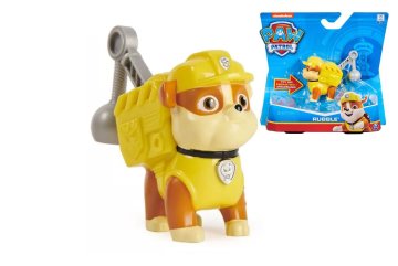 Paw Patrol figurka s akčním batohem - Rubble