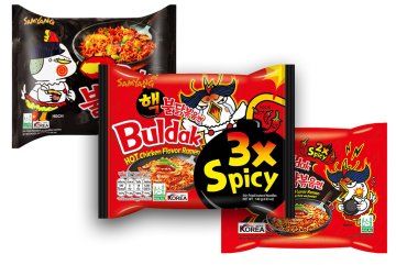 Samyang Buldak pálivý balíček 3 kusů nudlí