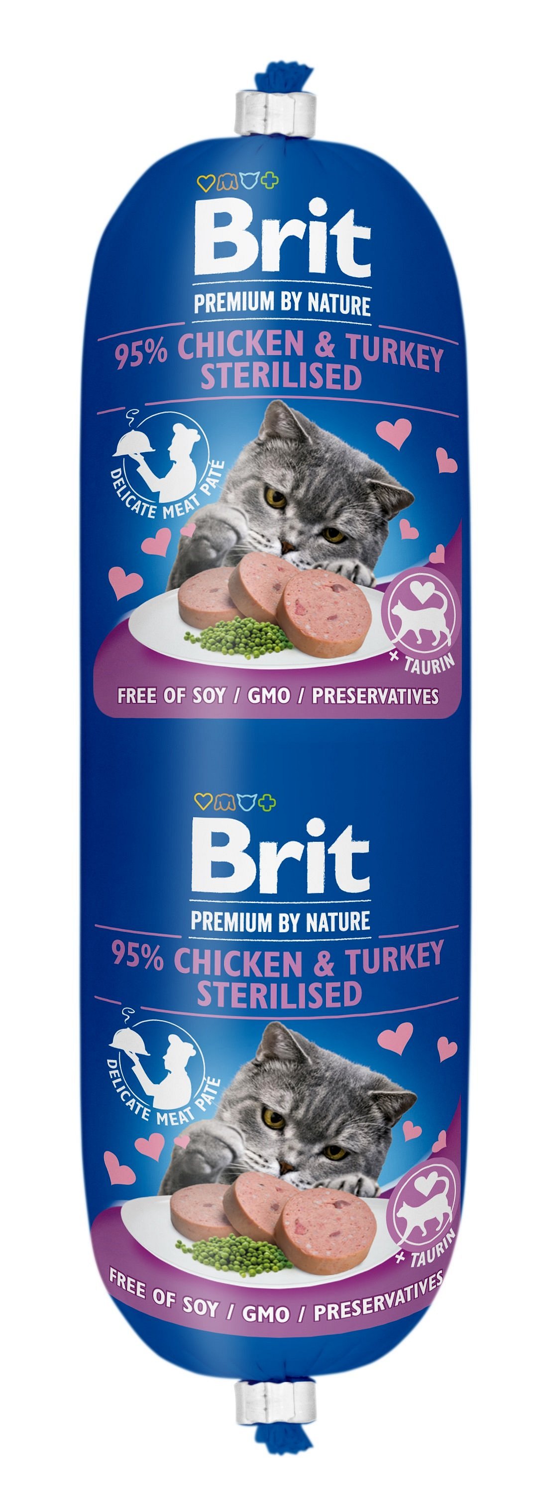 Brit sausage for clearance cat