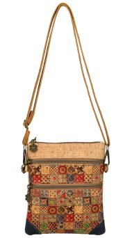 Korková lehká malá crossbody dámská kabelka 85056 typ2