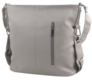 Šedá moderní crossbody dámská kabelka 67-MH