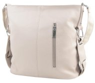 Krémová moderní crossbody dámská kabelka 67-MH