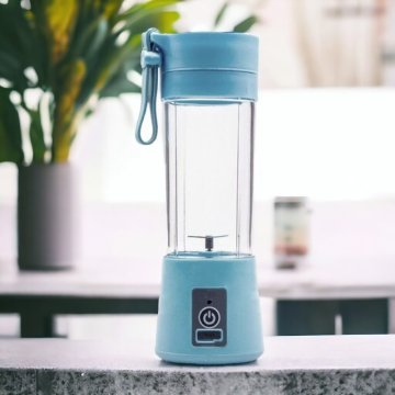 Přenosný USB Smothie Blender Mixér - modrá