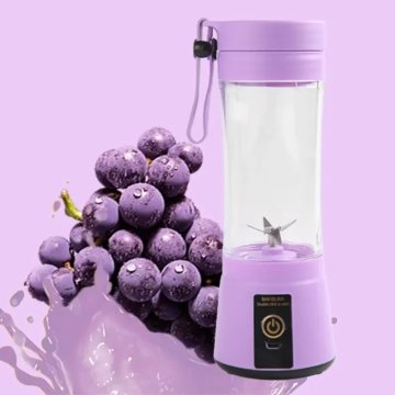 Přenosný USB smoothie maker - fialová