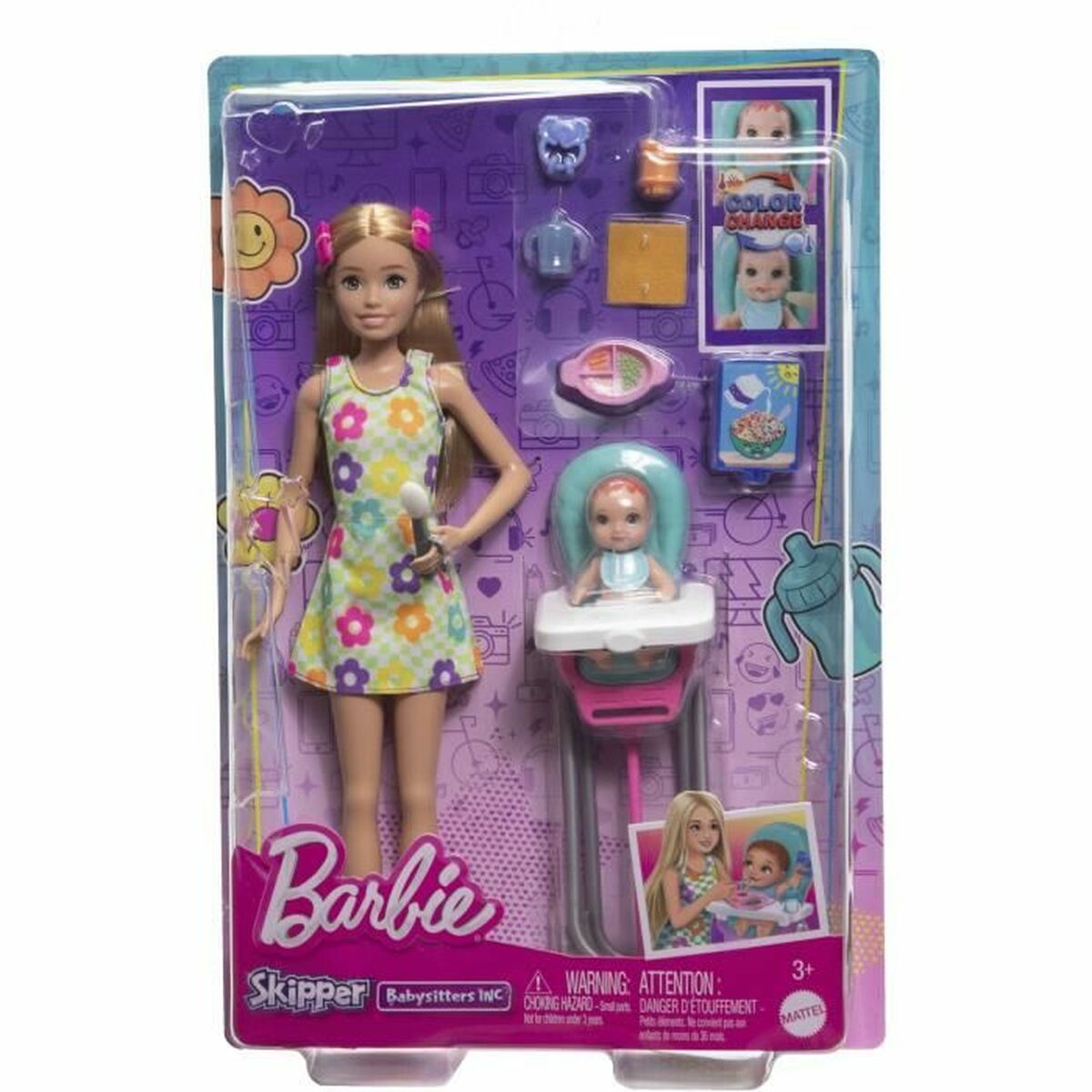 Homania Bábika Barbie BABYSITTER