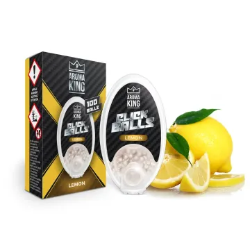 Capsule aromatizante Aroma King - Lămâie - 100 buc