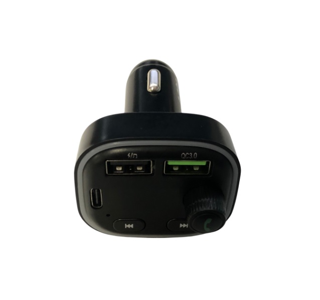 Zaparkorun Bluetooth transmitter 5.0 FM S27 - černý