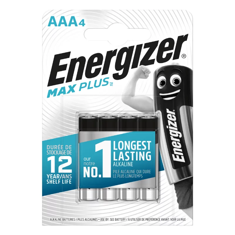 ENERGIZER MAX PLUS AAA 4ks 7638900423051