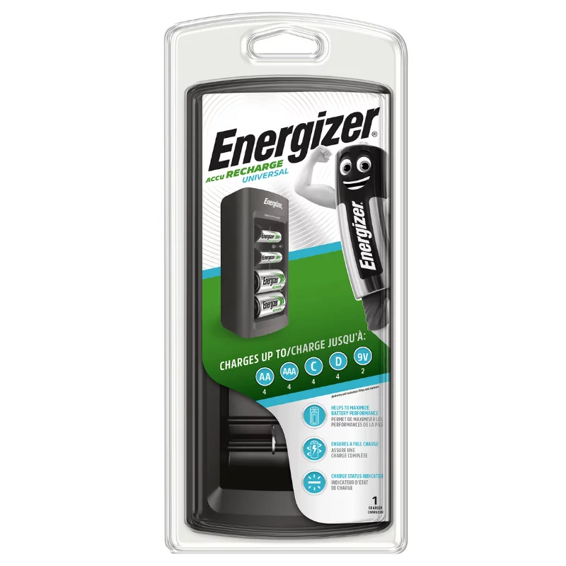 Univerzální nabíječka - LED indikace - Energizer