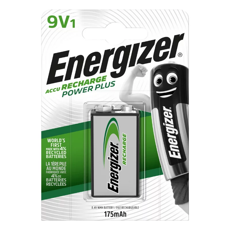 Nabíjecí baterie HR22 - 9 V - 175 mAh - Energizer