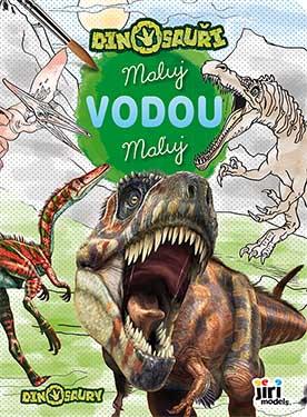 Omalovánky Maluj vodou - Dinosauři - Jiri Models