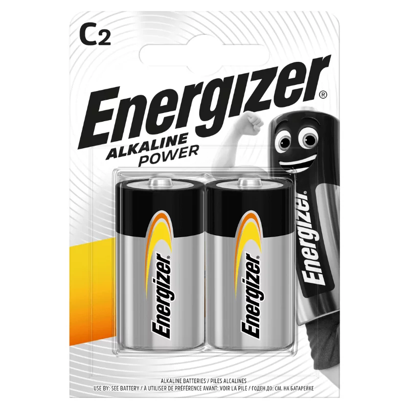 Malý monočlánek Alkaline power - 2x C - Energizer