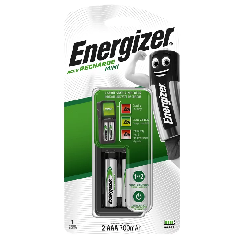 Nabíječka Mini + 2x AAA Power Plus 700 mAh - Energizer