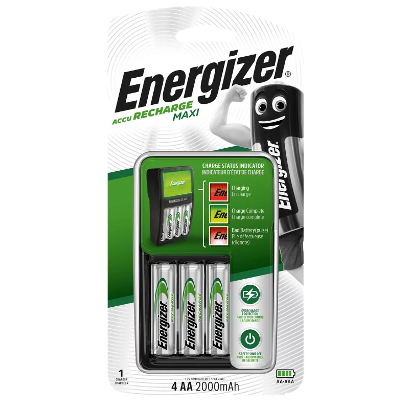 Nabíječka Maxi + 4x AA Power Plus 2000 mAh - Energizer