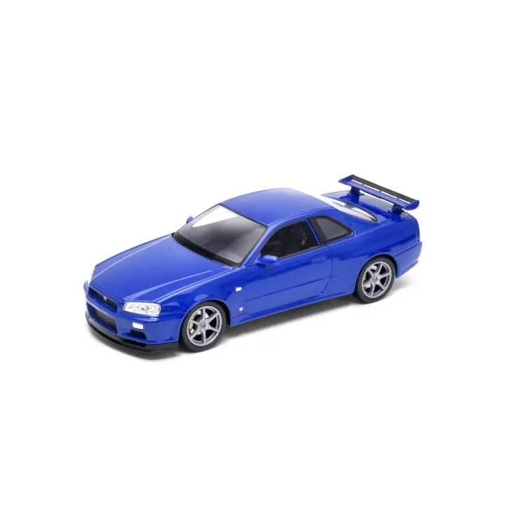 Welly Kovový model autíčka Nissan Skyline GT-R (R34) - 1:34