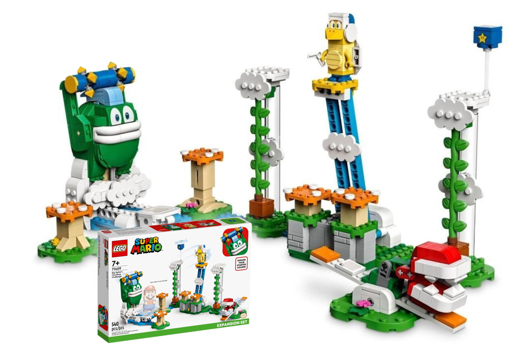 Fotografie LEGO® Super Mario™ 71409 Oblačná výzva s Velkým Spikem - rozšiřující set