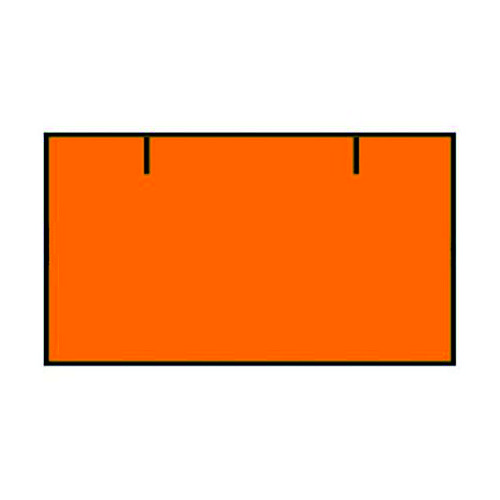 Etikety CONTACT-25x16 S oranžové hranaté 40ks/K