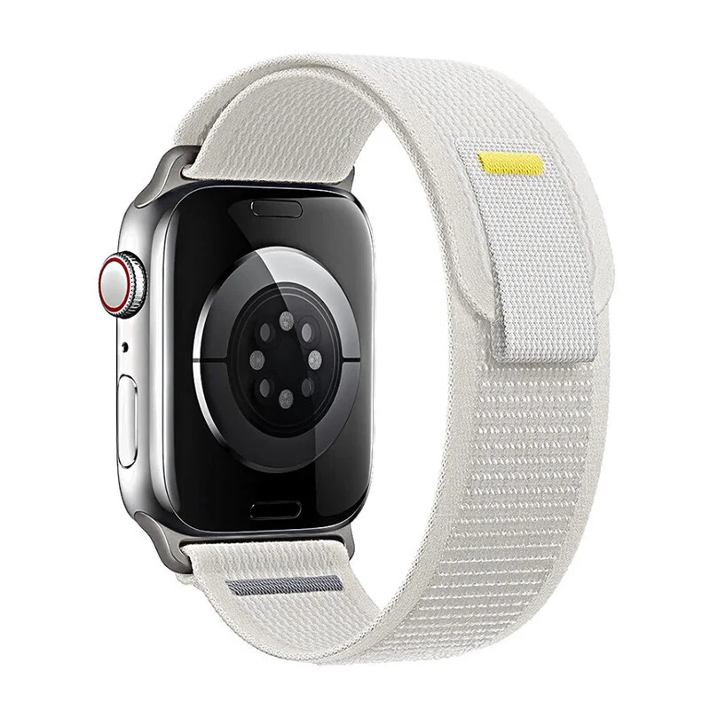 iMore Řemínek Trailový tah Apple Watch Series 6/5/4 a SE (40mm) - světle šedá
