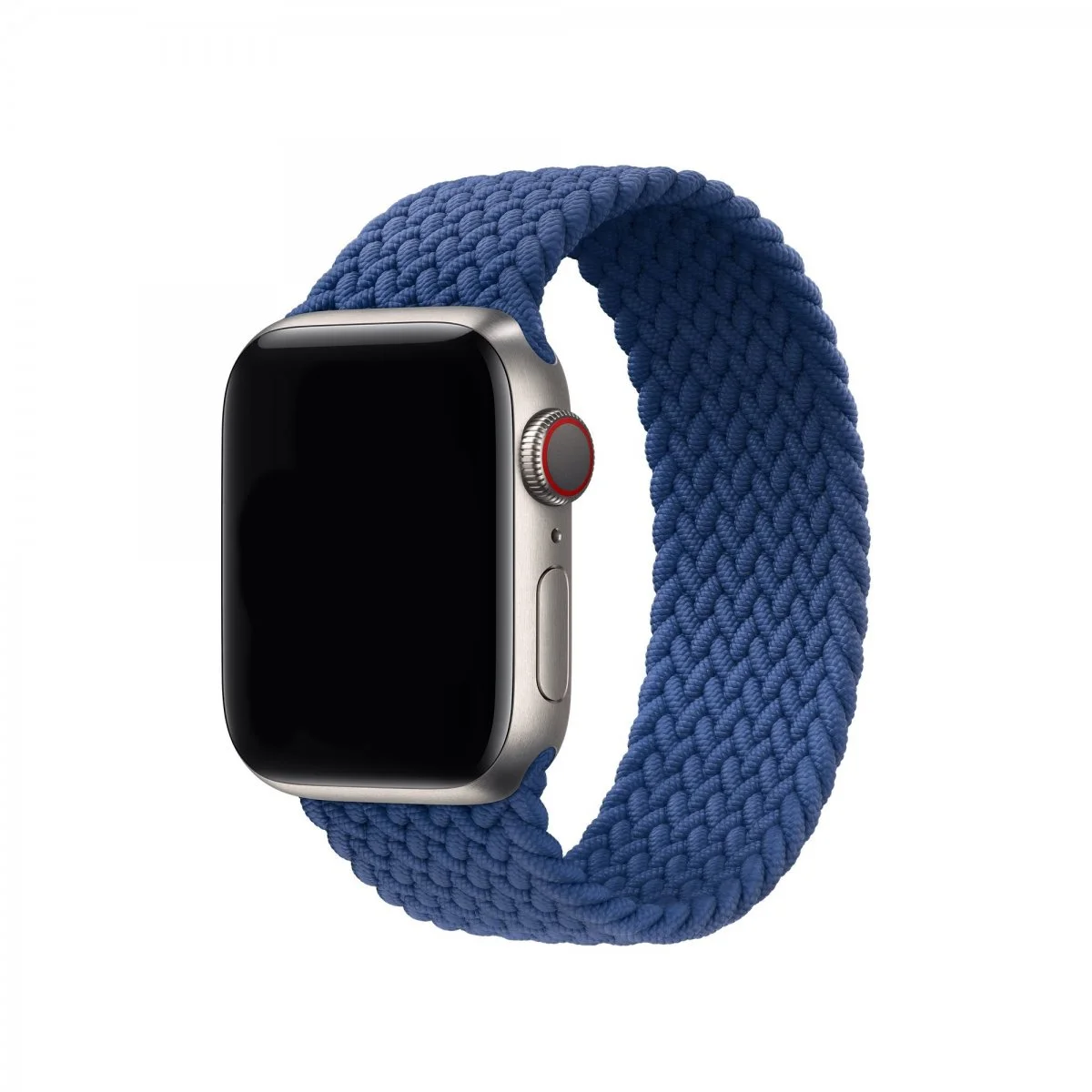 Řemínek iMore Braided Solo Loop Apple Watch Series 9/8/7 41mm - atlanticky modrý (XS)