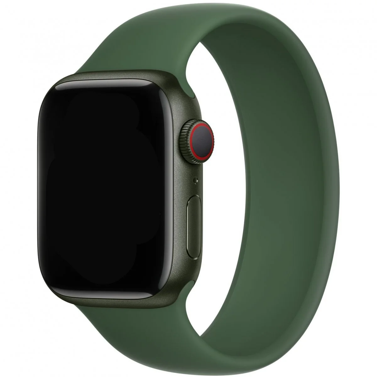 Řemínek iMore Solo Loop Apple Watch Series 1/2/3 42mm - Jetelově zelená (M)