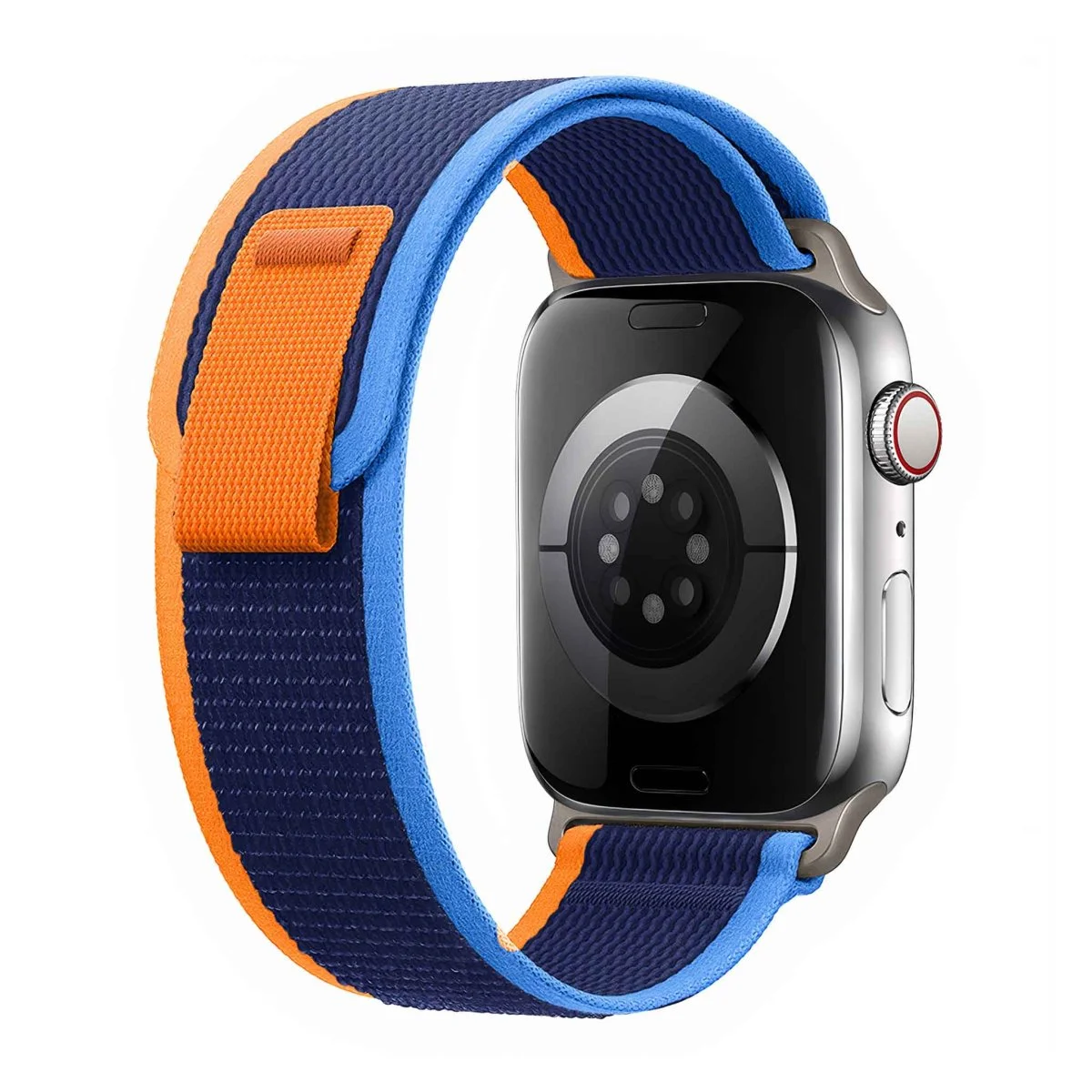 iMore Řemínek Trailový tah pro Apple Watch Ultra 1/2 (49mm) - modro-oranžová