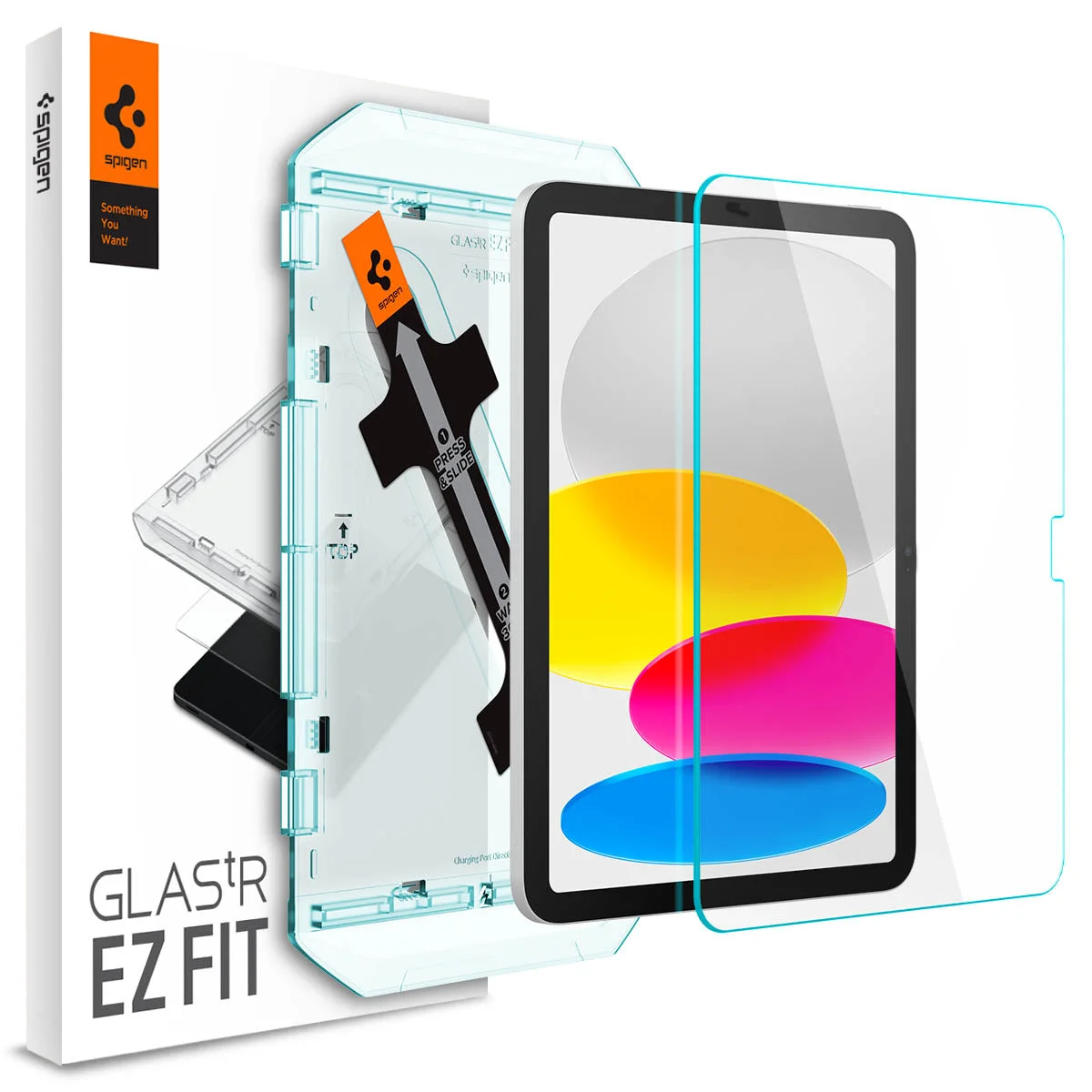 Ochranné tvrzené sklo Spigen GLAStR EZ FIT iPad 10,9" (2022)