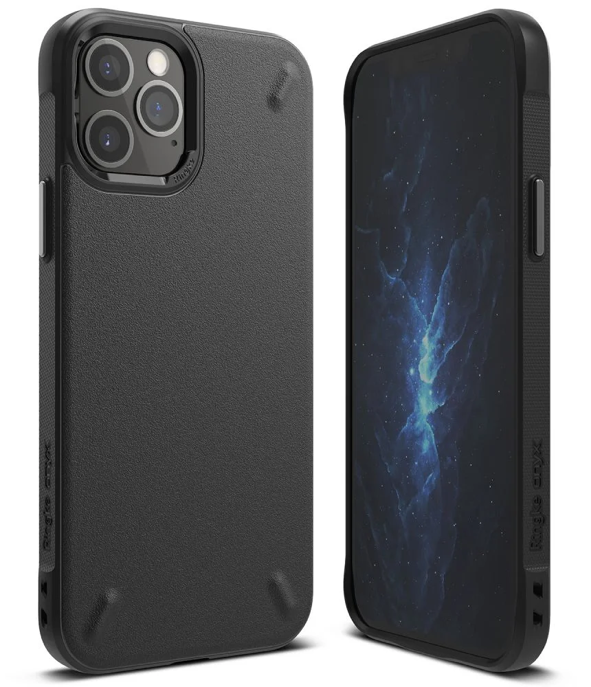 Pouzdro Ringke Onyx Apple iPhone 12 Pro Max černé - Black