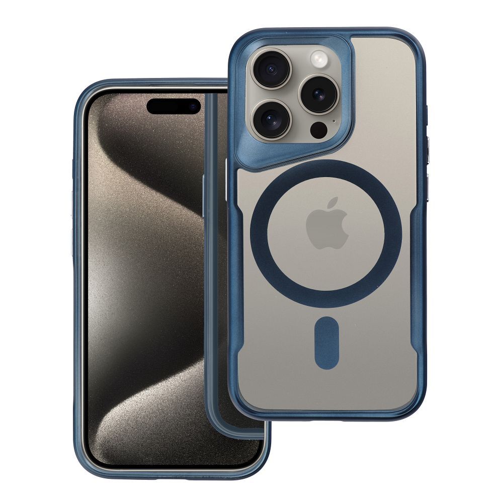 Pouzdro CASE NewZone ErgoFit iPhone 15 Pro - Modrý