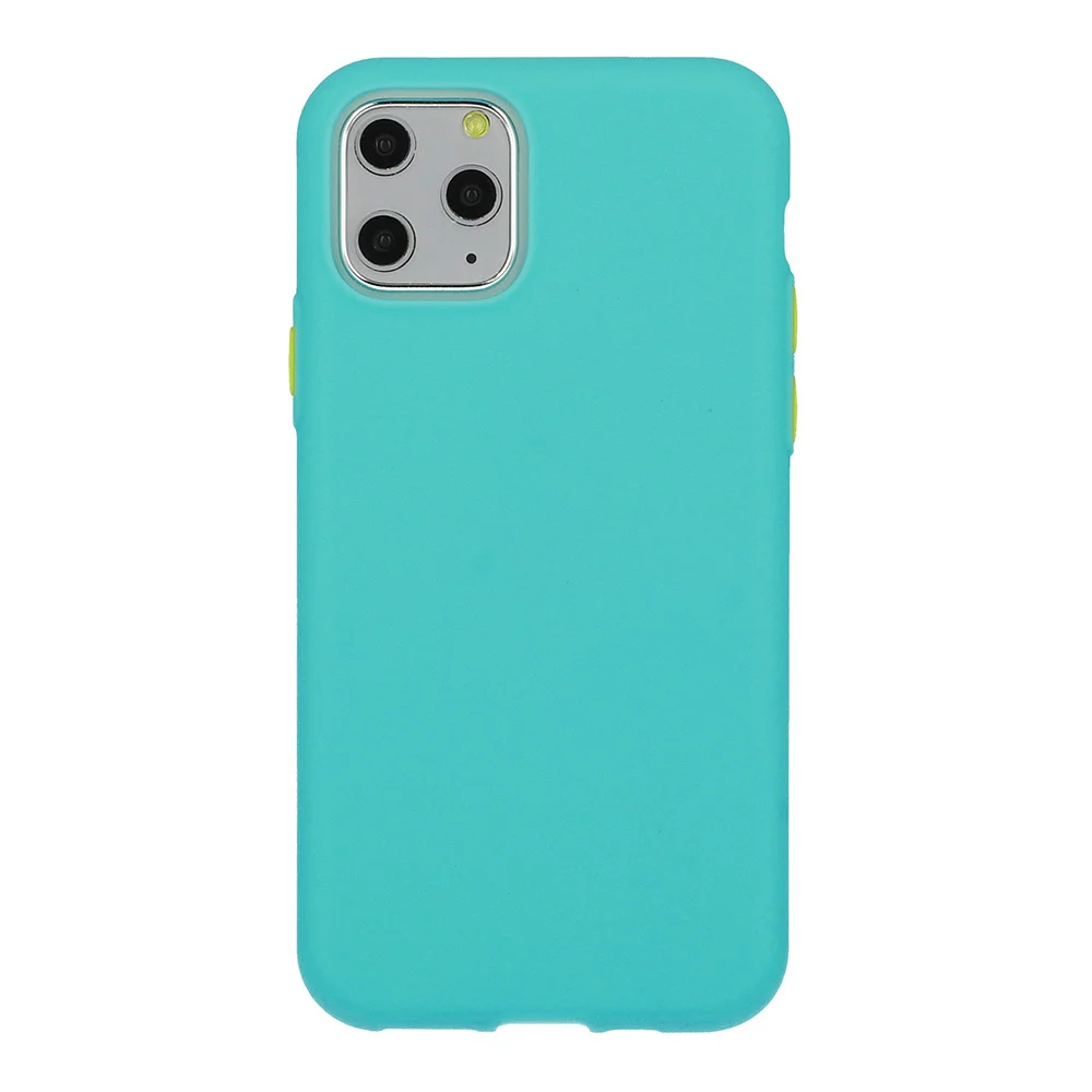 Pouzdro Solid Silicone Case iPhone 12 Pro Max - zelená