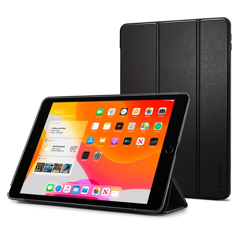 Ochranné pouzdro Spigen Smart Fold pro Apple iPad 10.2'' 2019 černé ACS00373