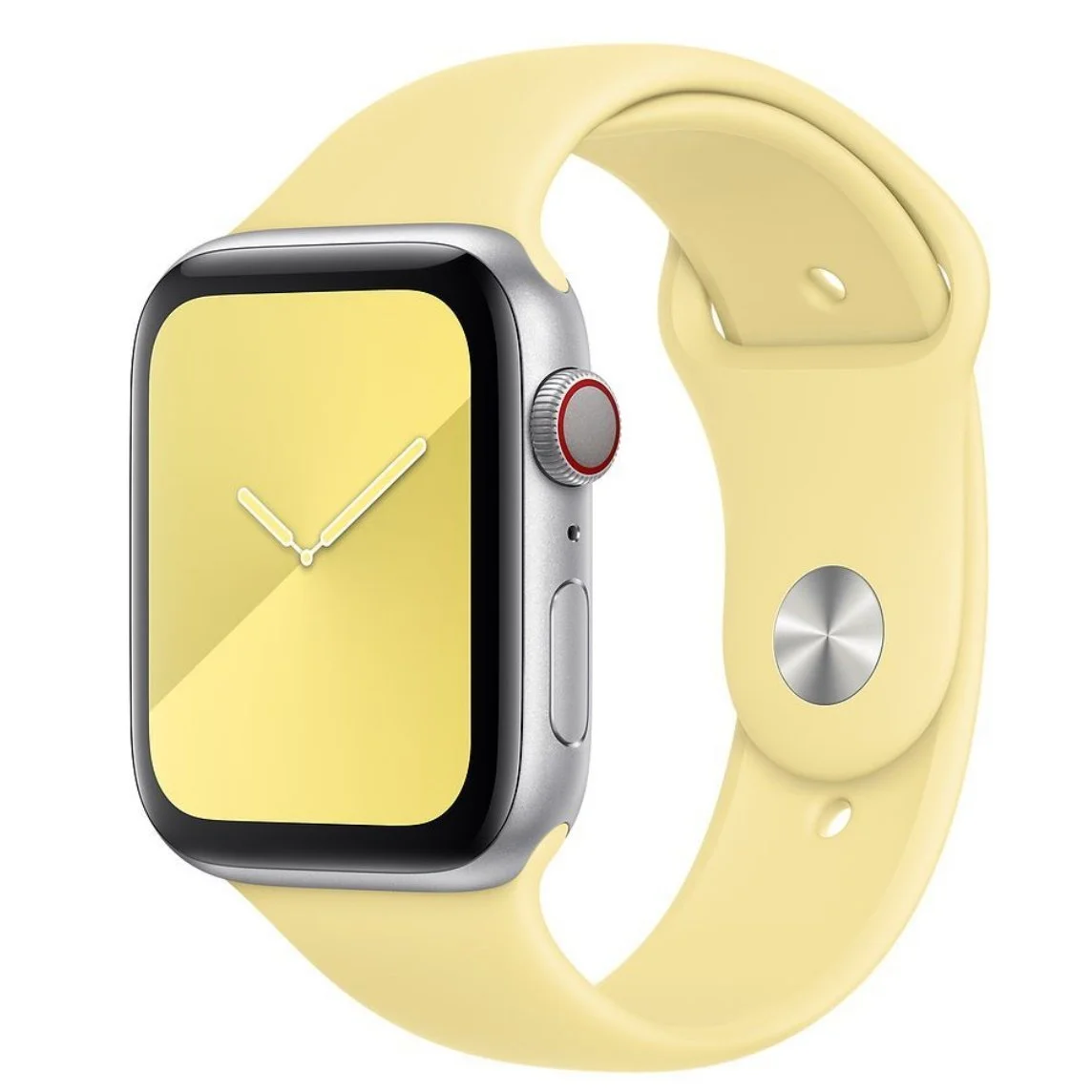Řemínek iMore SmoothBand pro Apple Watch Series 9/8/7 (45mm) - Citrusově žlutý