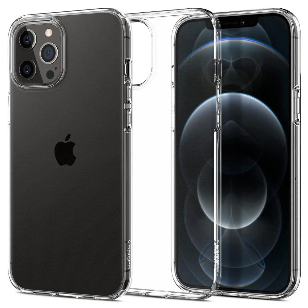 Pouzdro Spigen Liquid Crystal iPhone 12 Pro Max, čiré