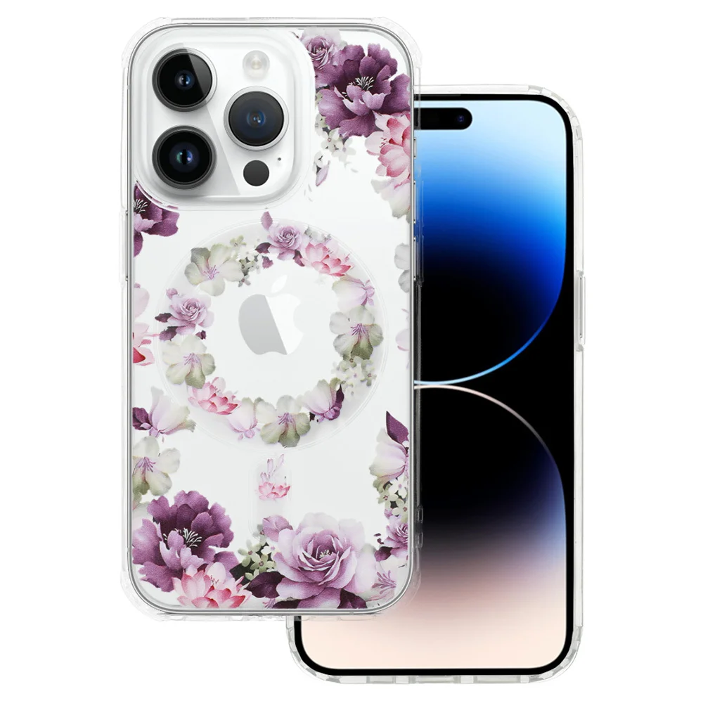 Tel Protect Flower Magsafe Iphone 15 Pro - Design 6