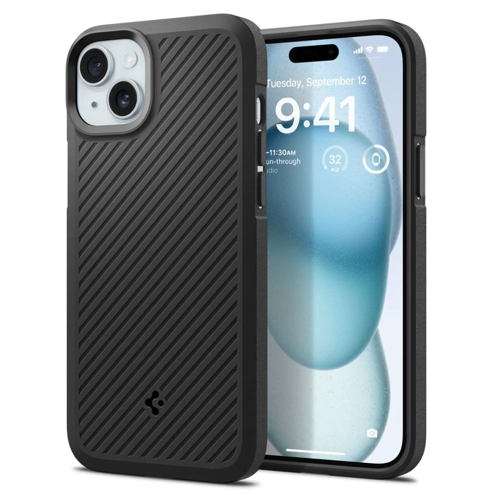 Spigen Core Armor iPhone 15 PLUS Matte Černé