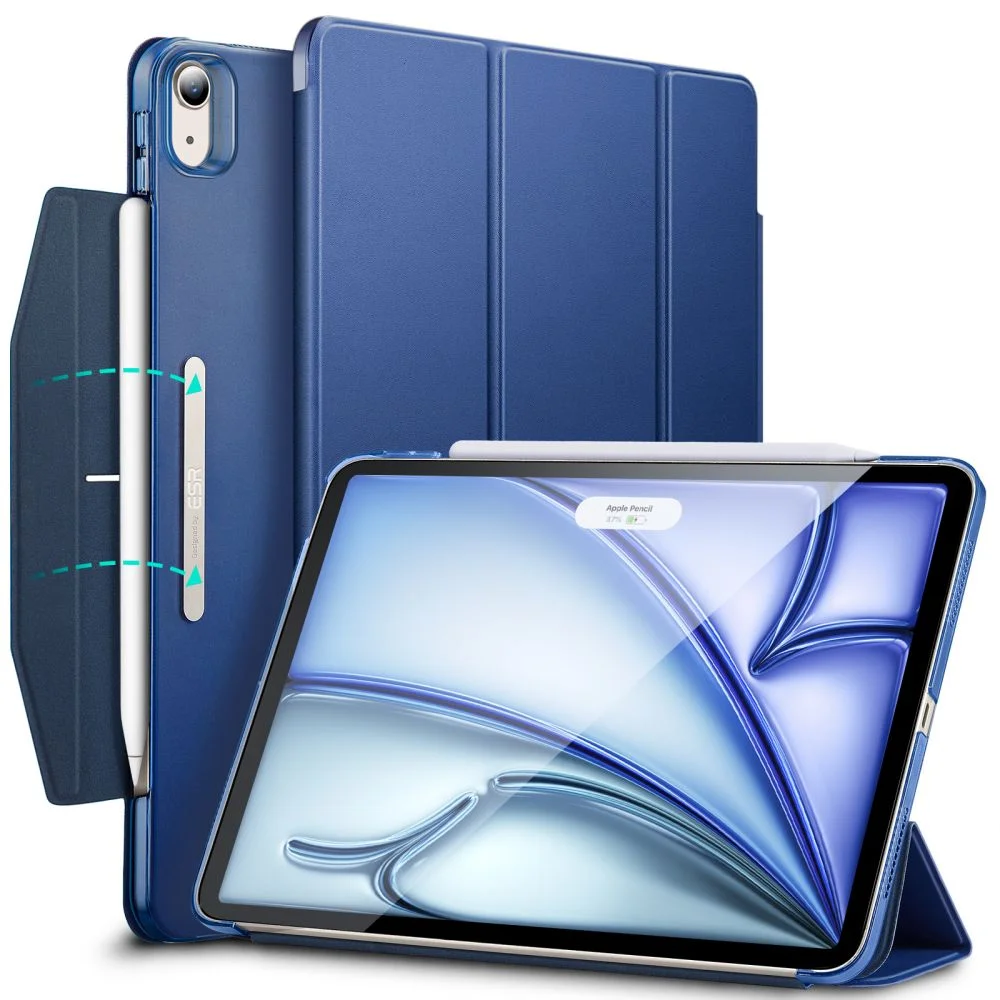Pouzdro ESR Ascend Trifold iPad Air 11" (2024) / Air 10,9" (2022-2020) - Tmavě modré