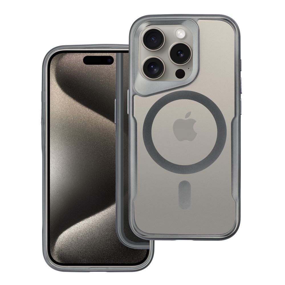 Pouzdro CASE NewZone ErgoFit iPhone 15 Plus - Šedý