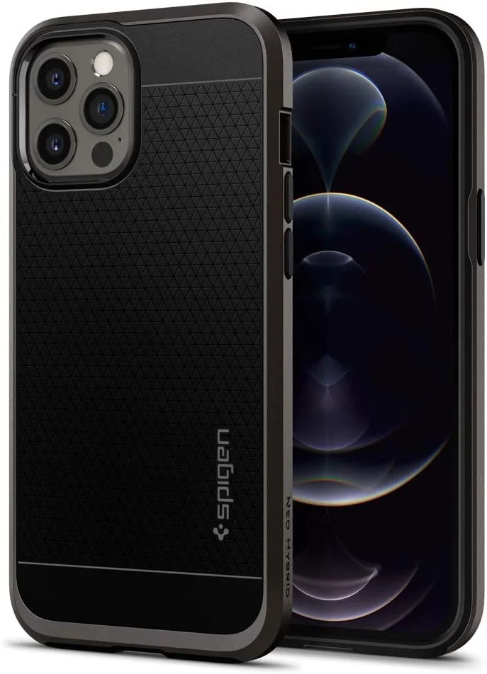 Pouzdro Spigen Neo Hybrid iPhone 12 Pro Max - Gunmetal