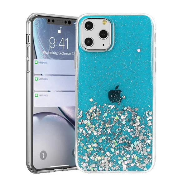 Pouzdro Vennus Brilliant Case iPhone 13 - Modré