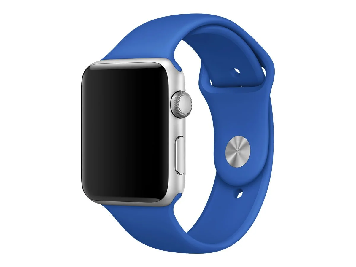 Řemínek iMore SmoothBand pro Apple Watch Series 9/8/7 (41mm) - Královsky modrý