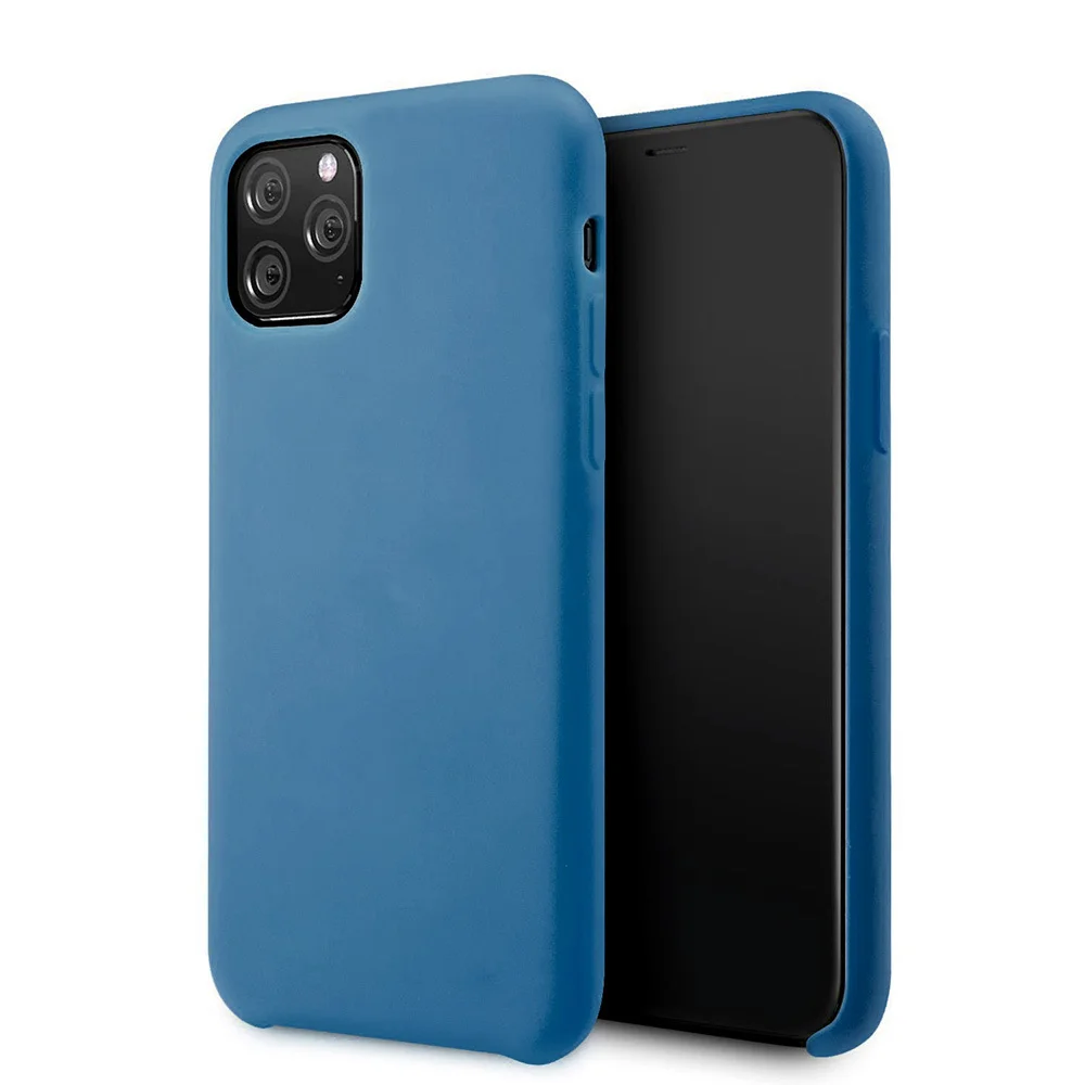 Pouzdro Vennus case Silicone Lite iPhone 12 Pro Max - Modré